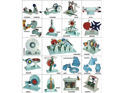 螺旋傳動軸及軸彀配合（鋁制教學(xué)模型）
